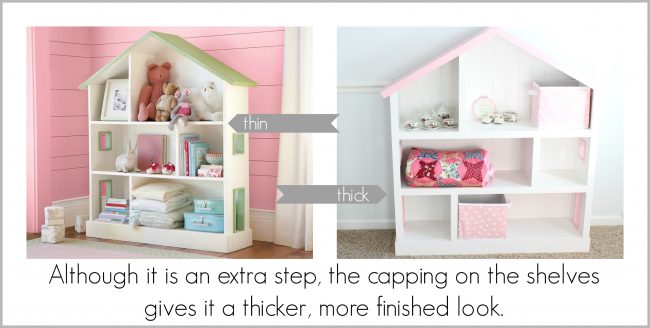 dollhouse bookcase diy