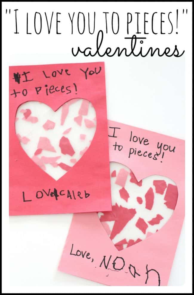 I Love You to Pieces Craft