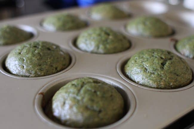 Green Smoothie Muffins