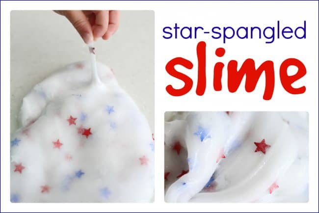 Star-Spangled Slime! Sensory Fun for the 4th of July!
