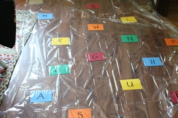 Wipeable and Reusable Learning Mat