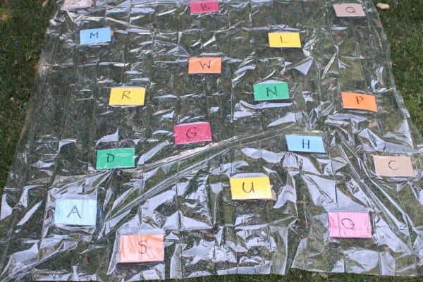 Wipeable and Reusable Learning Mat