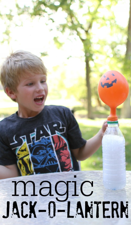 Magic Jack-O-Lantern Science Experiment