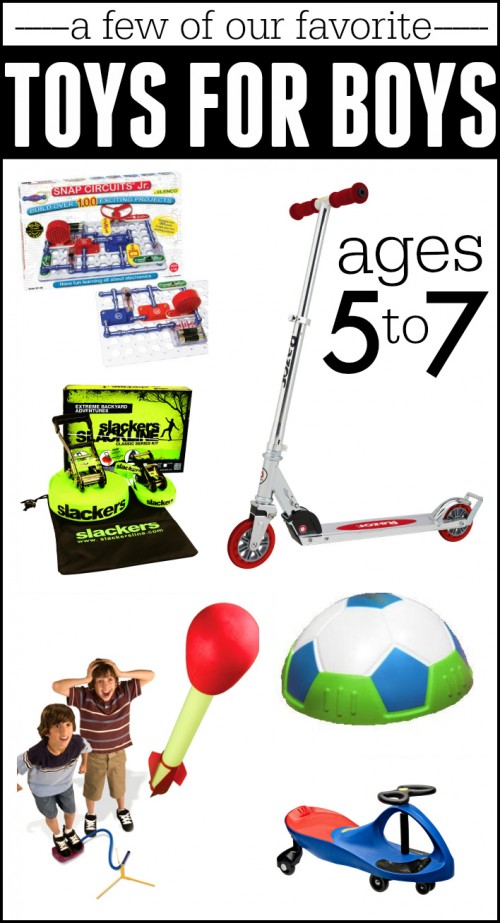 what to buy a five year old boy