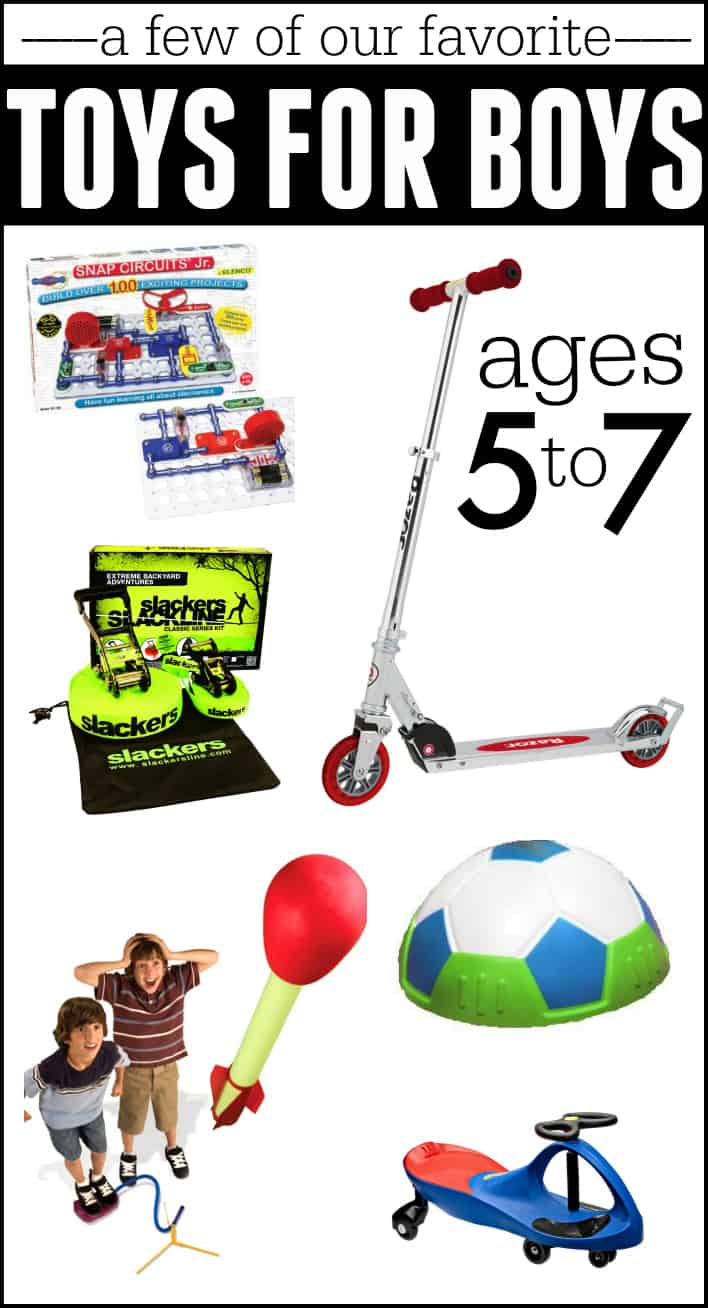 The Most FUN Birthday and Christmas Gifts for 5 Year Old Boys!