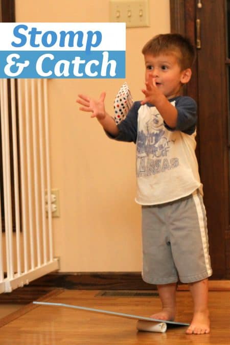 Beanbag-Stomp-Catch - homemade gift idea