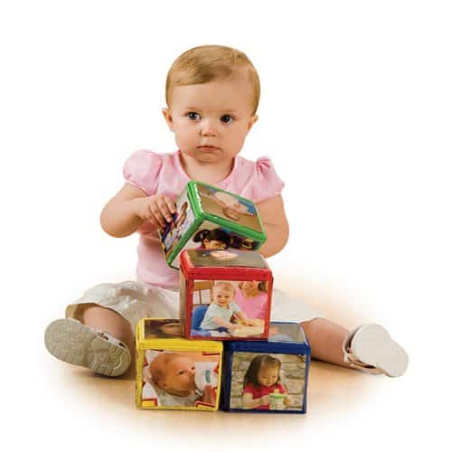 Stack and Smile photo blocks - best baby toy