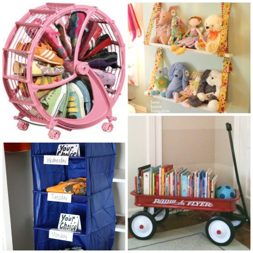 Bedroom Organization Books Shoes Closet Stuffed Animals