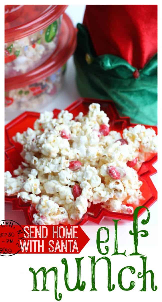 Elf Munch with White Chocolate Peppermint M&M’S®