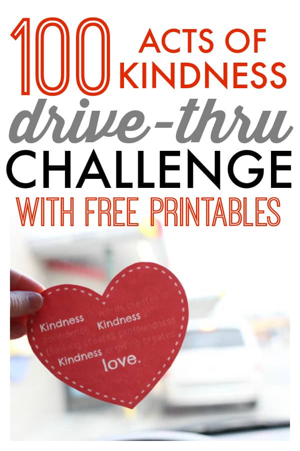 100 Acts of Kindness Drive-Thru Challenge