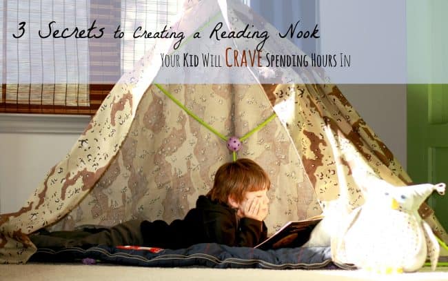 3 Secrets to Creating a Reading Nook Your Kid Will Crave Spending Hours In