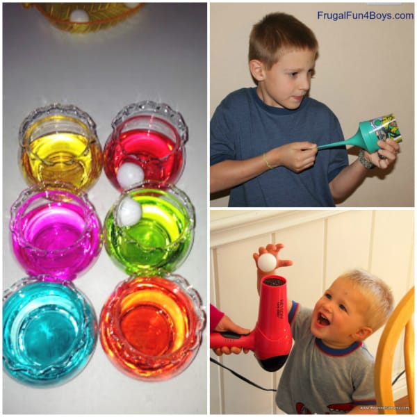 More Fun Ping Pong Ball Activities