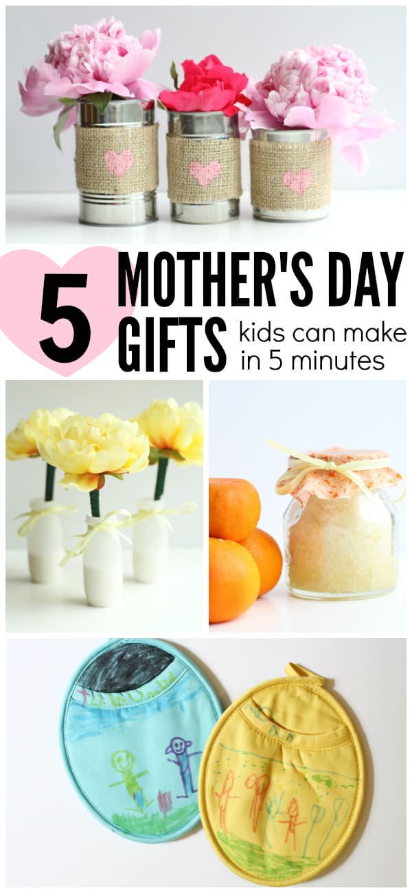 Last Minute Mother's Day Gift Ideas & Cute Mason Jar Gifts