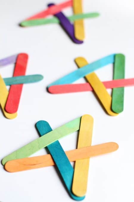 Exploding Match Crafts Craft Stick Exploding Boomerangs - I Can Teach My Child!