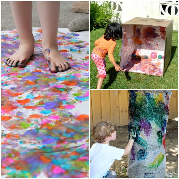 Outdoor Art for Toddlers