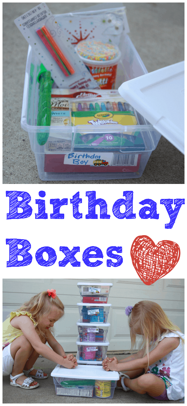 Birthday box ideas sales