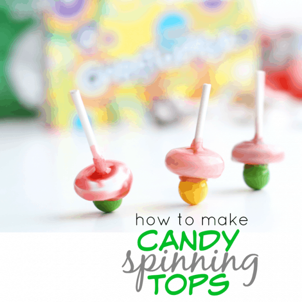 How to Make Candy Spinning Tops