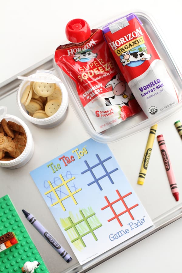 Magnetic Snack and Play Travel Tray