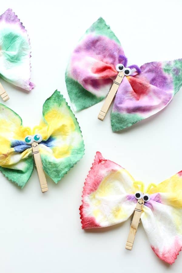 Tie Dye Baby Wipes Butterflies