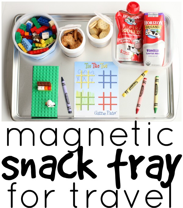 Magnetic Snack Tray for Travel