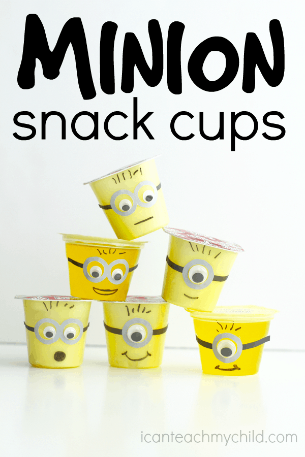 Minion Snack Cups