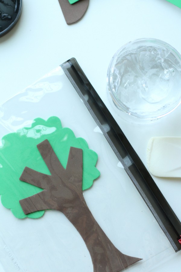 Ten Red Apple Sensory Bag