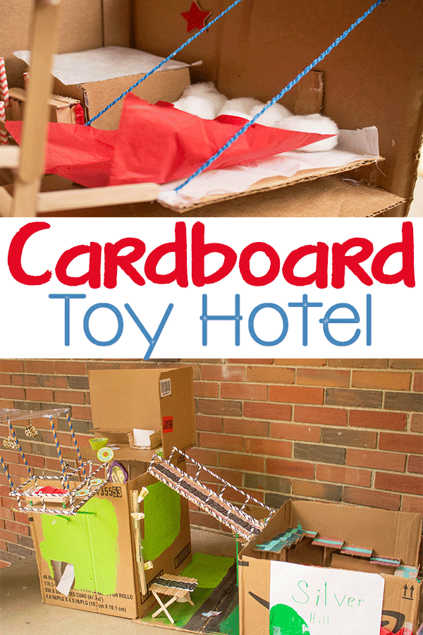 Create a Cardboard Toy Hotel