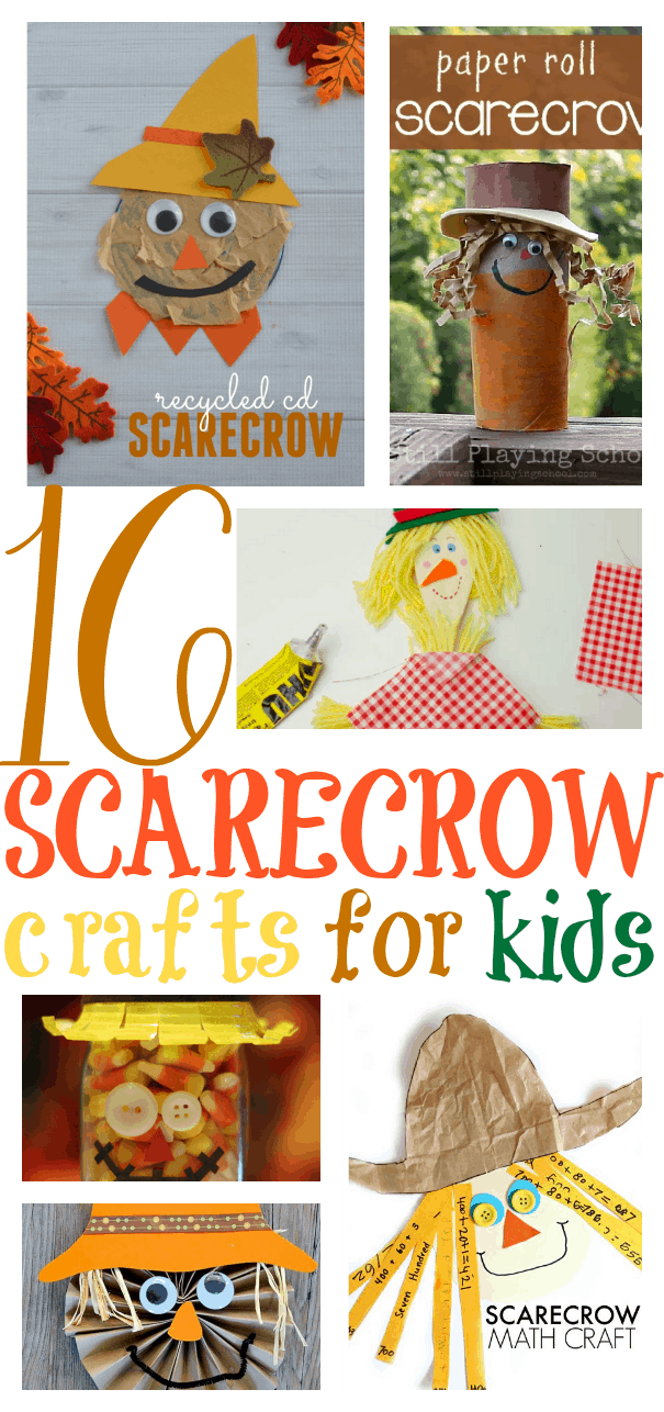 16 Fun Scarecrow Crafts for Kids
