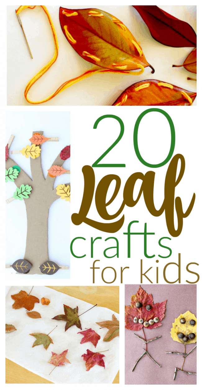 20 Fun Fall Kids Crafts With Leaves