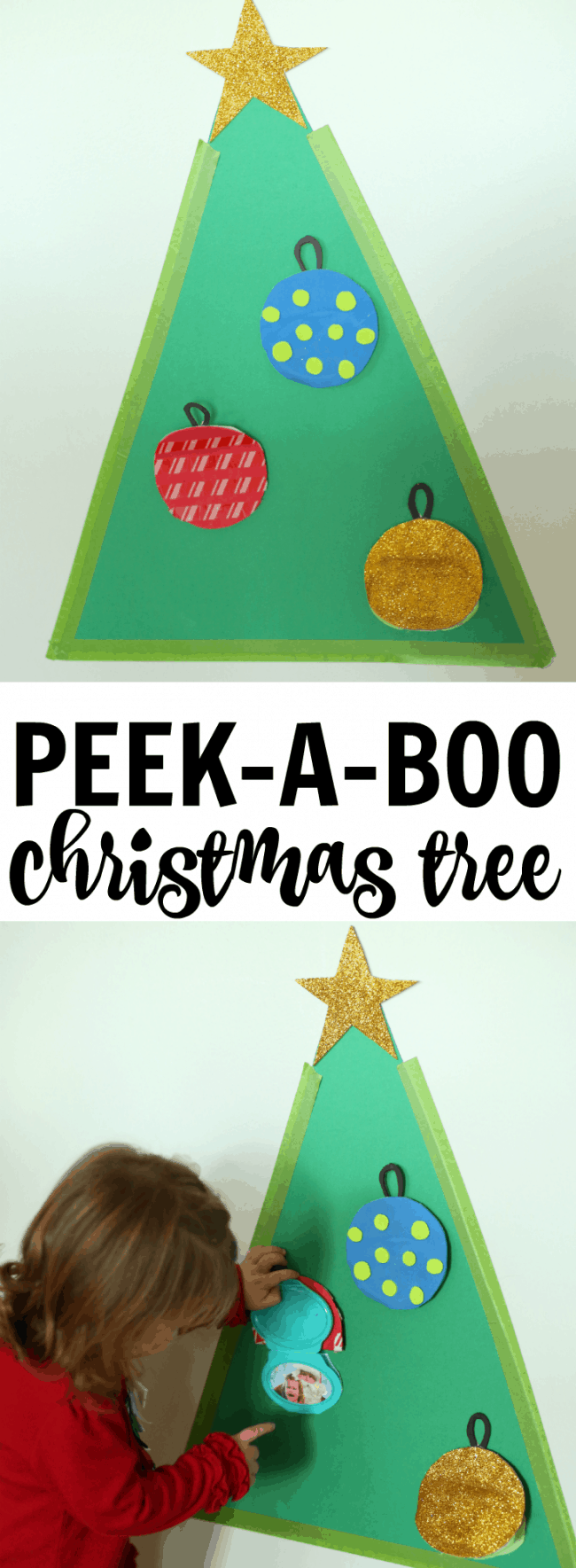 Peek-a-Boo Christmas Tree