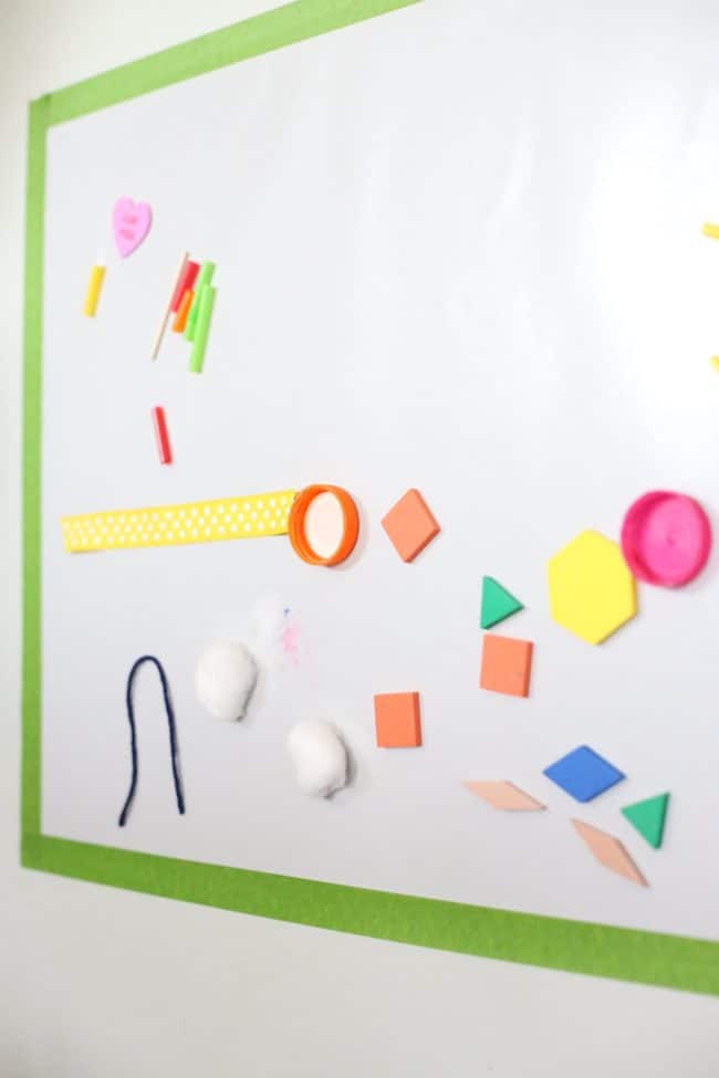 Sticky Mural for Toddlers