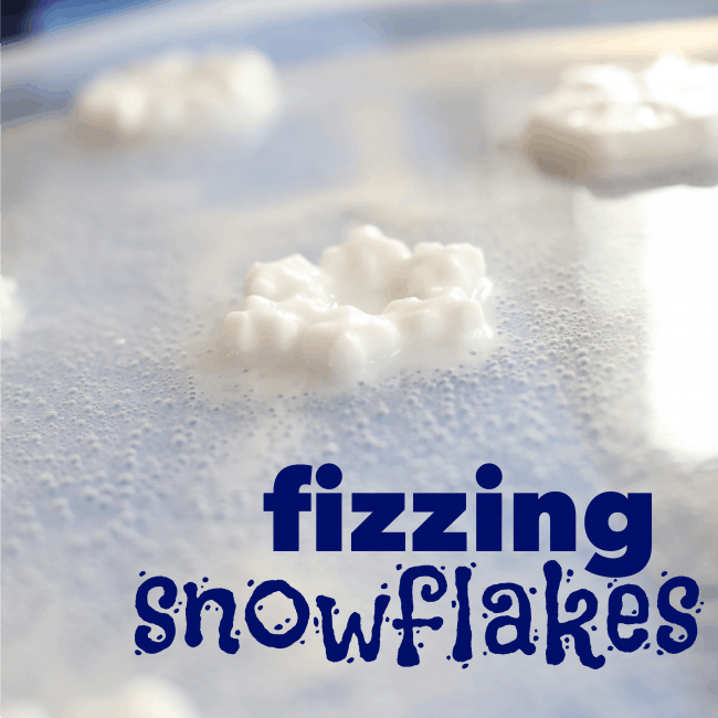 Fizzing Snowflakes square