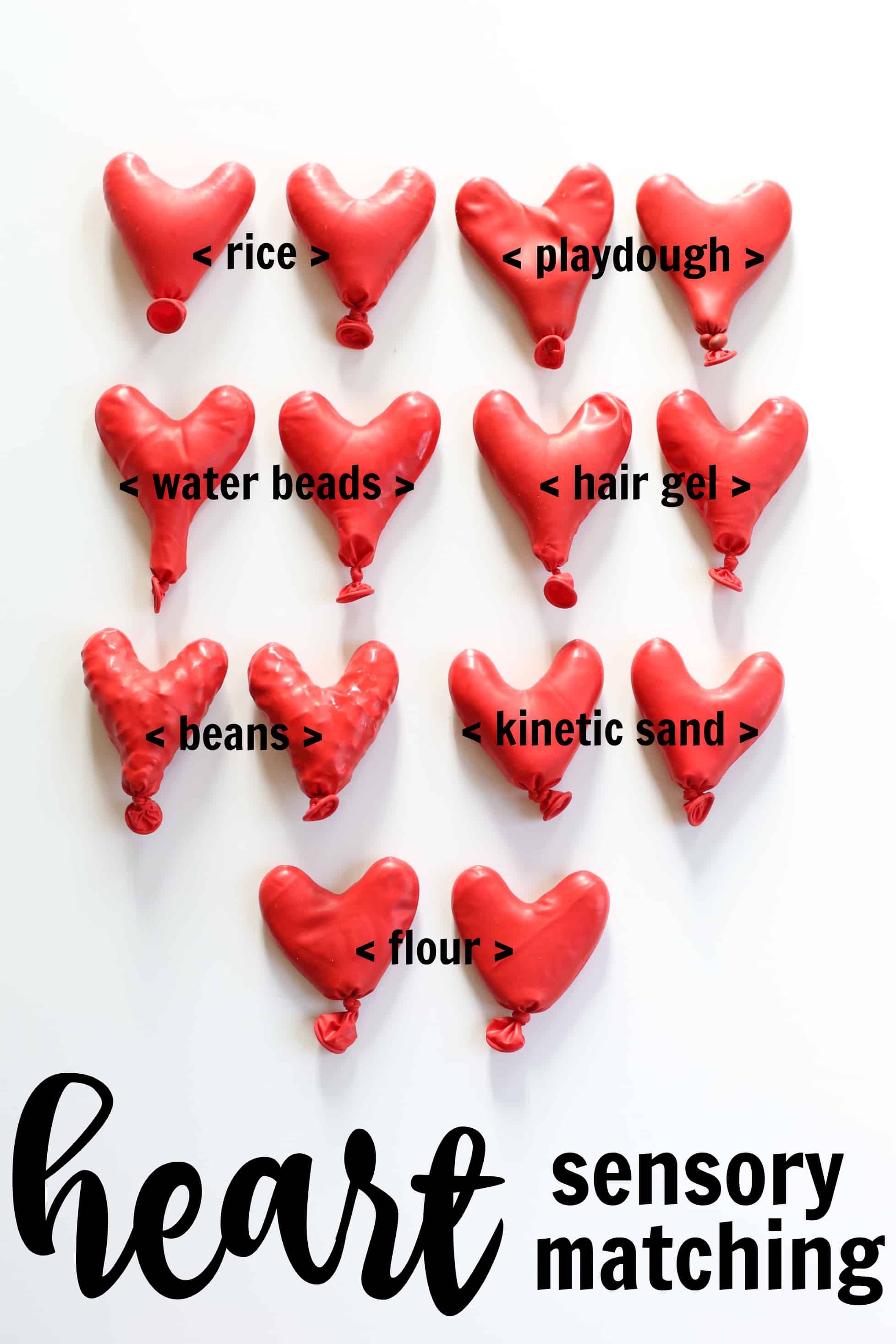 Heart Sensory Matching