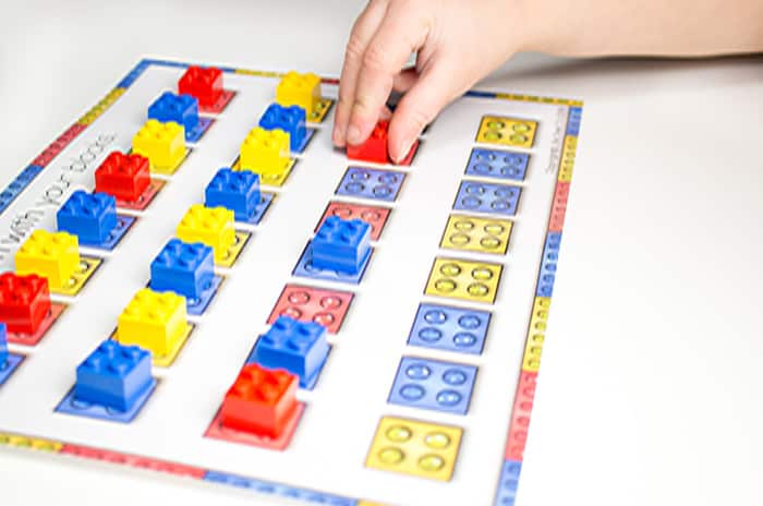 LEGO Printables for Colors and Patterns - I Can Teach My Child!