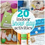 Indoor Snow Day activities