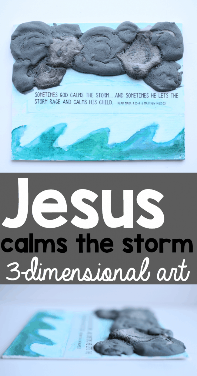 Jesus Calms the Storm Art