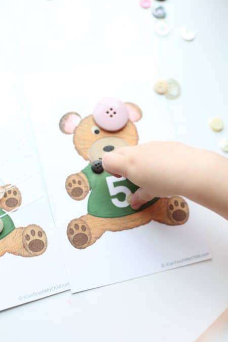 Corduroy Math: Learning with Buttons