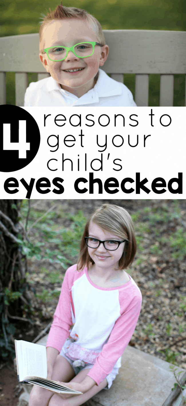 Four reasons to get your child's eyes checked