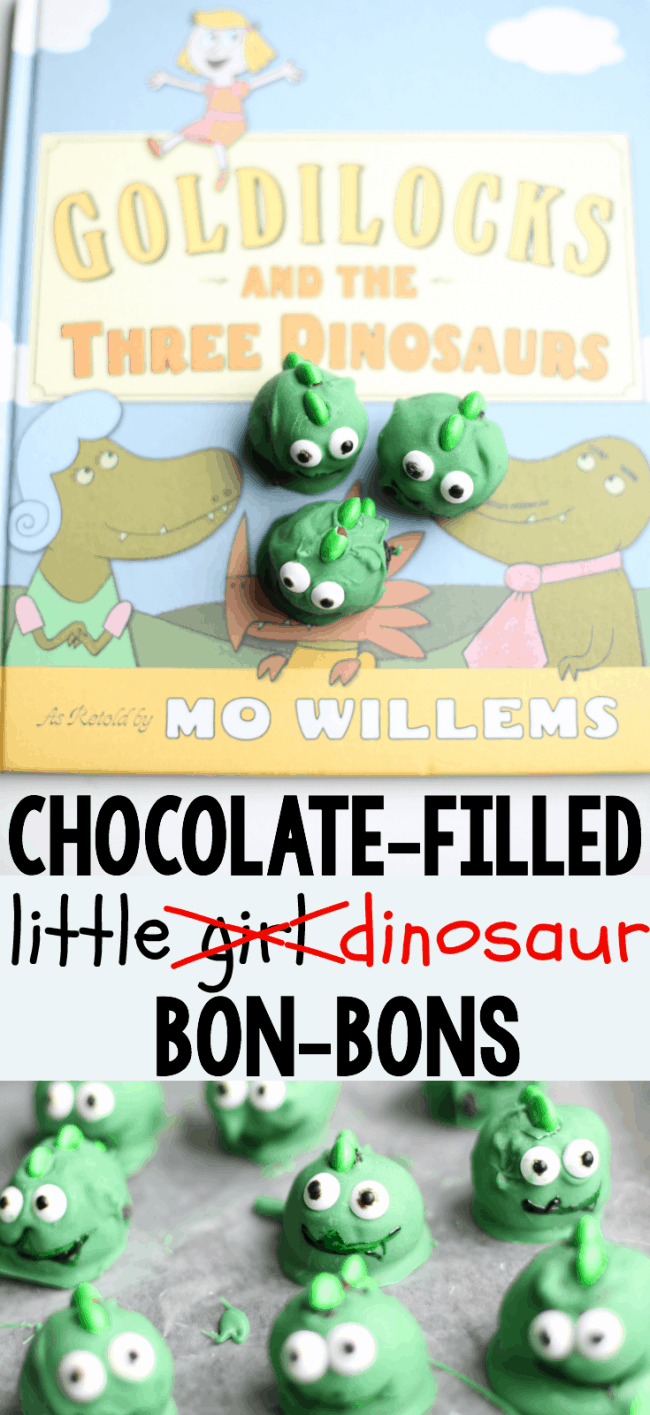 Goldilocks and the Three Dinosaurs Bon-Bons