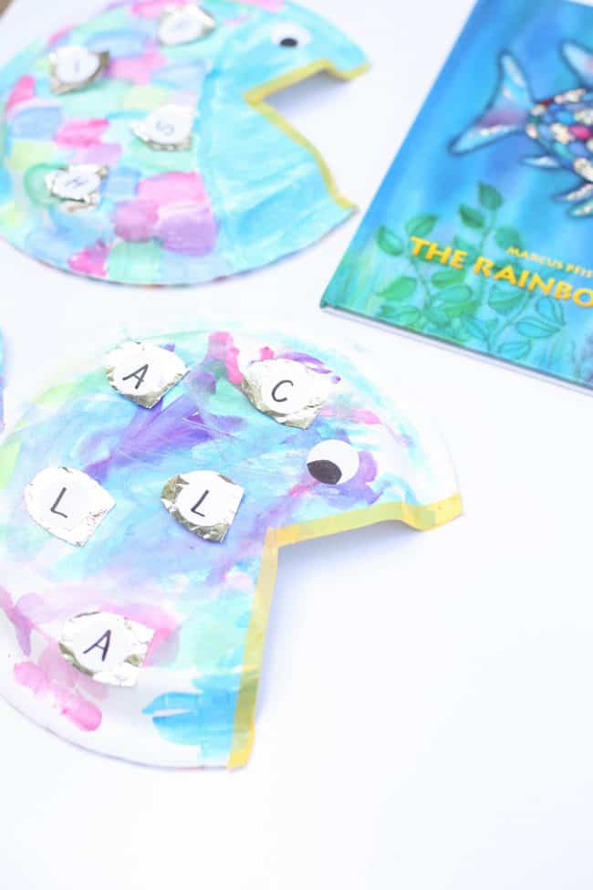 Rainbow Fish Alphabet Matching