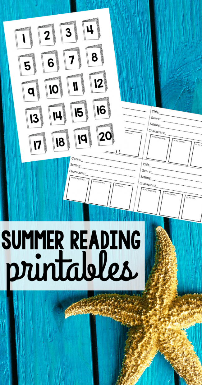 Free Summer Reading Printables