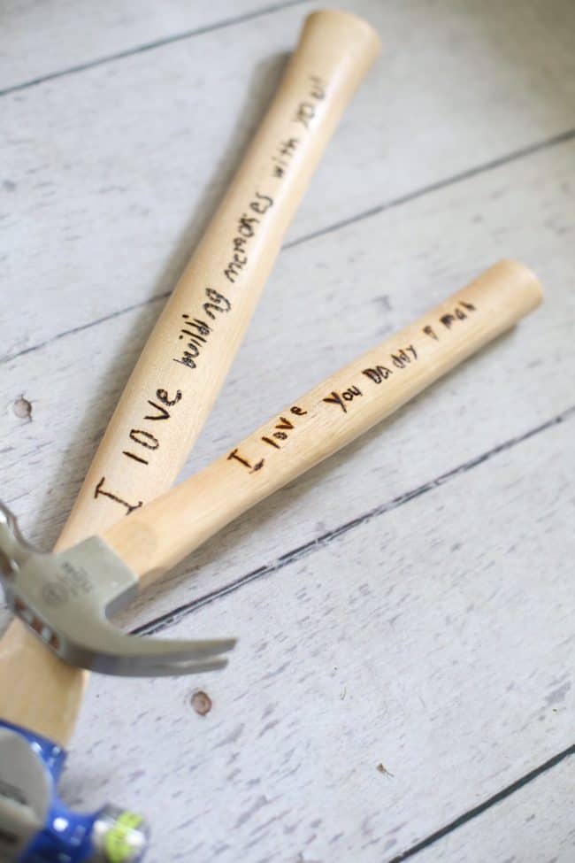 Personalized Engraved Hammer for Father's Day
