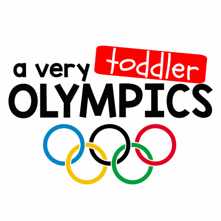 A Very Toddler Olympics white background