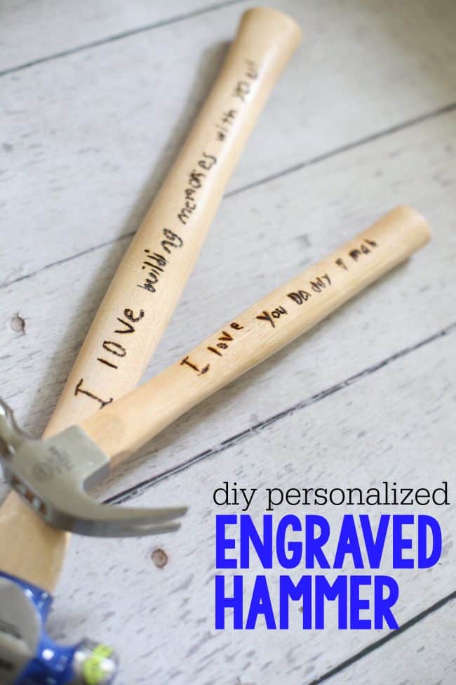 DIY Personalized Engraved Hammer