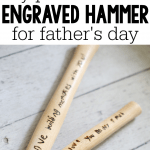 DIY Personalized Engraved Hammer for Father's Day