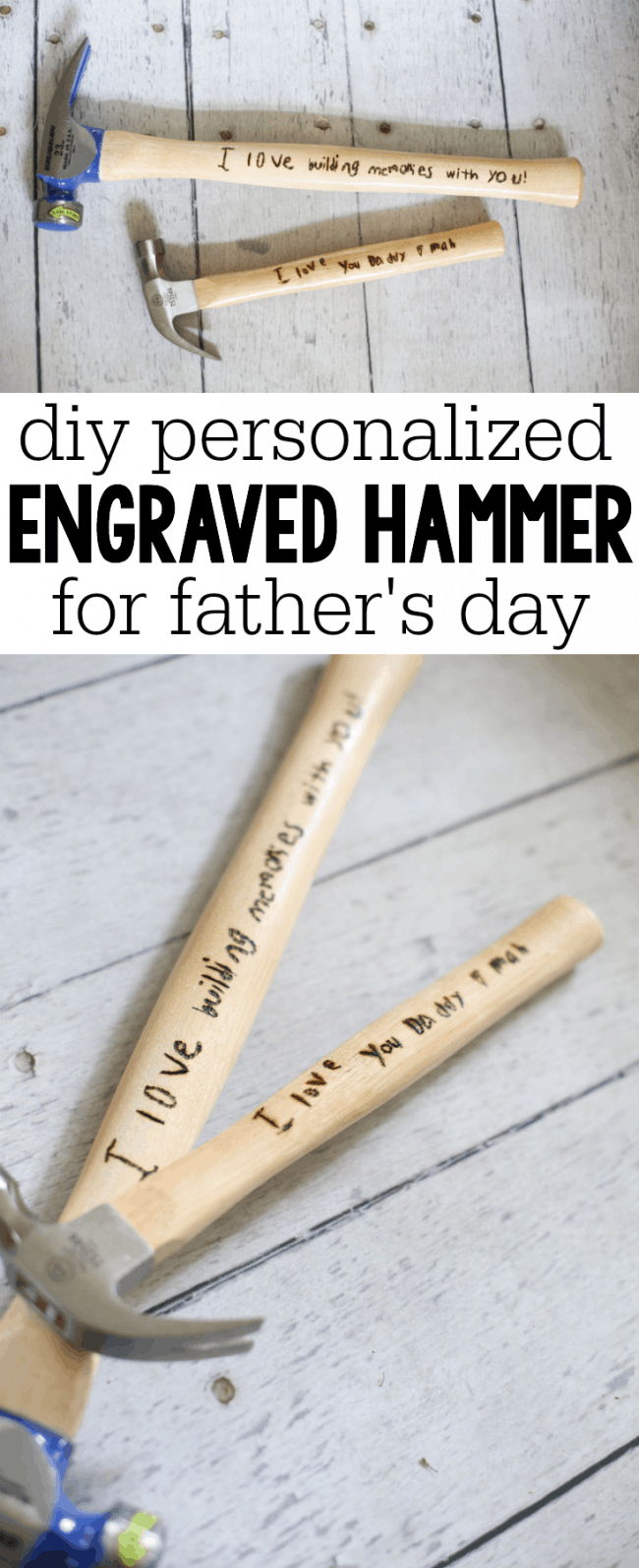 Personalized Engraved Hammer for Dad