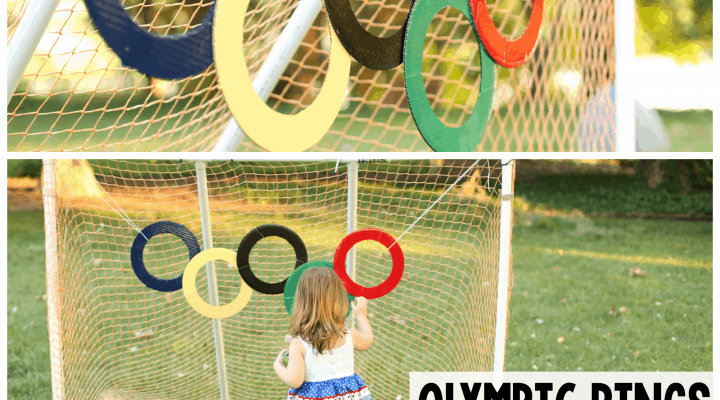 Olympic Rings Ball Toss