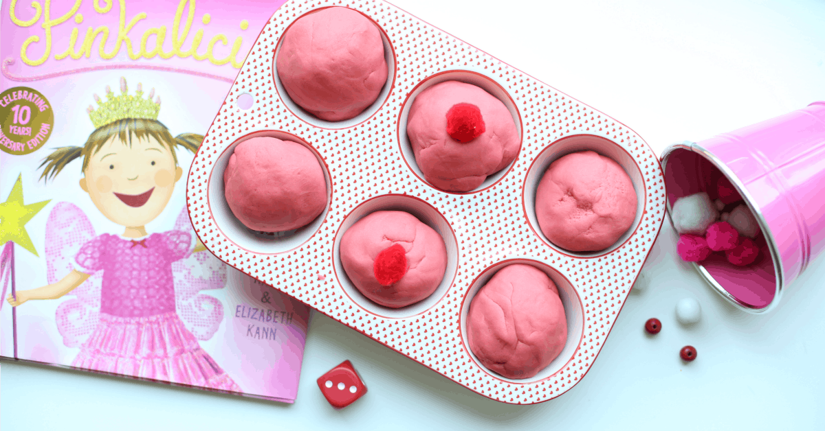 Pinkalicious Roll & Count Playdough Cupcakes