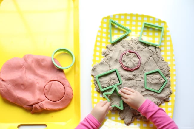 Playdough Shapes Activity For Toddlers - I Can Teach My Child!