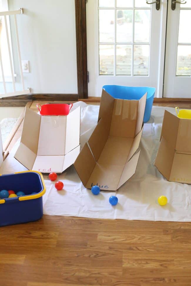 Color Skee Ball for Toddlers and Preschoolers